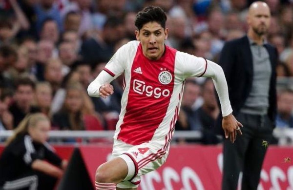 Edson Álvarez vuelve a la titularidad con el Ajax.