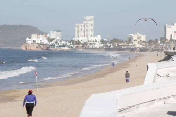 En Mazatlán prevalece el pronóstico de cielo parcialmente nublado con temperaturas de 32 grados Celsius.