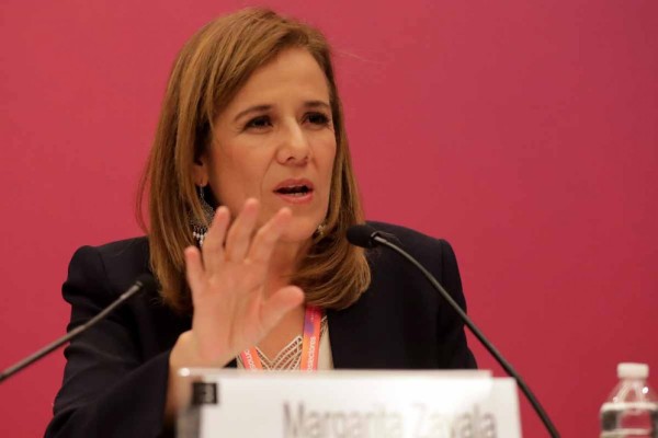 Margarita Zavala, aspirante presidencial independiente.