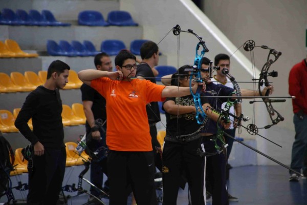 Sinué Favela terminó en primer lugar en la Ronda Olímpica en la Juvenil Menor “B” Arco Compuesto Mixto.