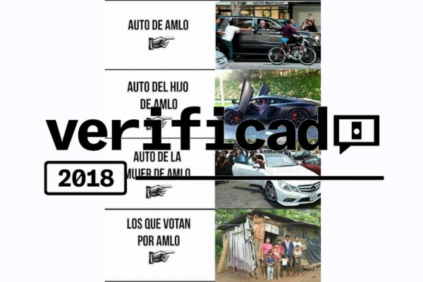 VERIFICADO 2018: Ni el hijo de AMLO tiene un Lamborghini, ni su esposa un  Mercedes