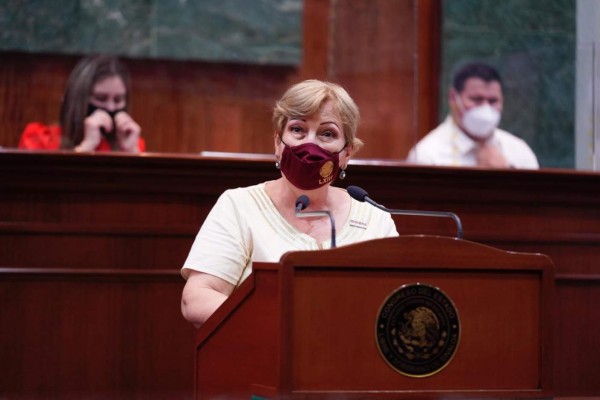 Francisca Abelló Jordá, presidenta de la Comisión de Equidad, Género y Familia del Congreso local.