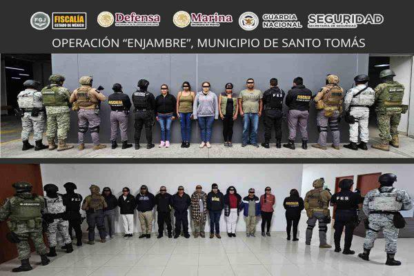 $!Detienen a 15 personas por impedir captura de Pedro Luis ‘N’, cuando tomaba protesta como edil de Santo Tomás de los Plátanos