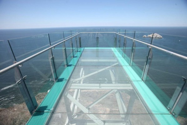 Abren el mirador de cristal de El Faro... solo a los del Tianguis Turístico