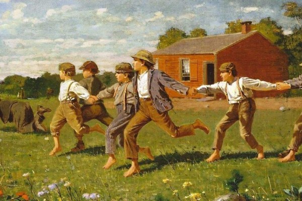 Winslow Homer. Niños Jugando.