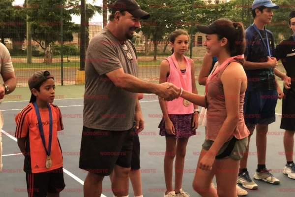 Termina con éxito el primer Circuito de Tenis en Mazatlán