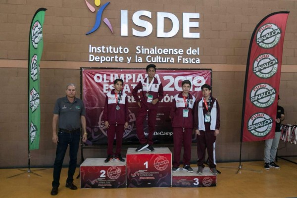 Culiacán domina el tenis de mesa de la Olimpiada Estatal