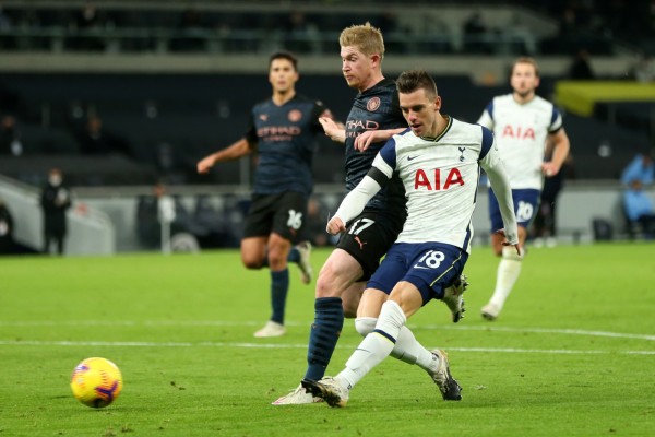 El Tottenham tumbó al City a base de contragolpes.