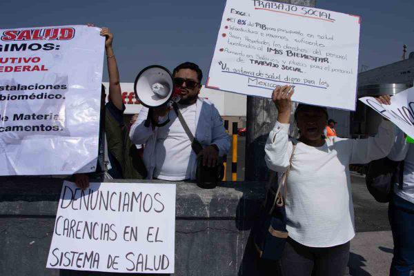 $!No hay cirugías porque no hay con qué trabajar en el hospital, denuncian trabajadores del sector Salud