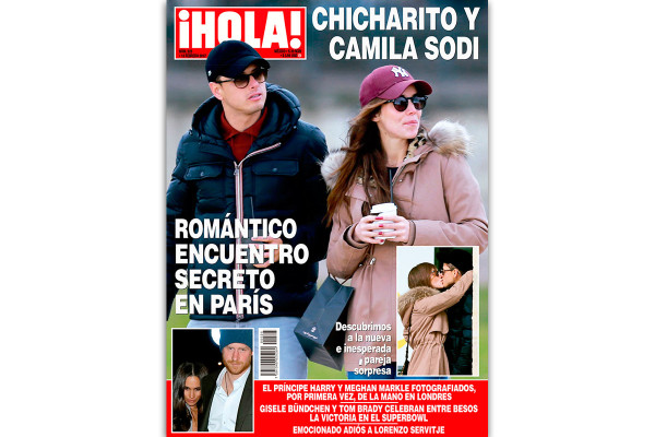 Camila Sodi y 'Chicharito' sorprenden con romántico paseo en París