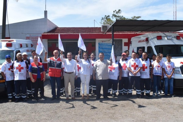 En Rosario, inicia colecta anual de la Cruz Roja Mexicana