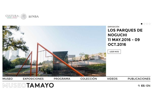 El Museo Tamayo en la web