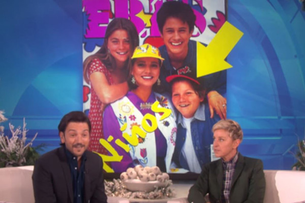 Diego Luna y Ellen DeGeneres recordaron una portada de revista en la que posó el actor mexicano.