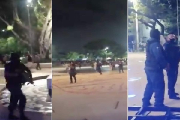 Mujeres detenidas durante protesta en Cancún denuncian agresiones sexuales de los policías