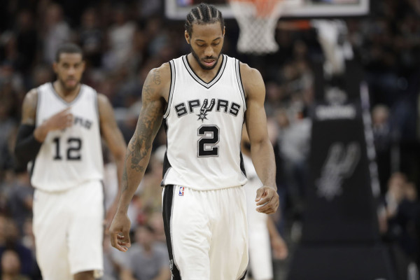 Kawhi Leonard no jugará tercer partido de la final del Oeste