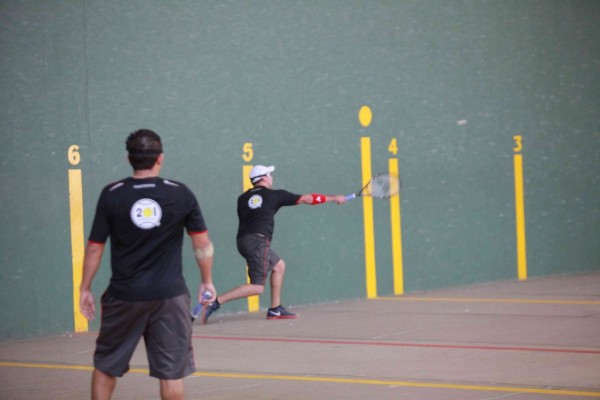 Darán la bienvenida en frontenis