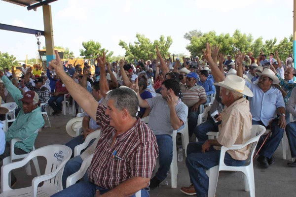 Los usuarios del Módulo de Riego aprobaron en asamblea el plan de siembra.