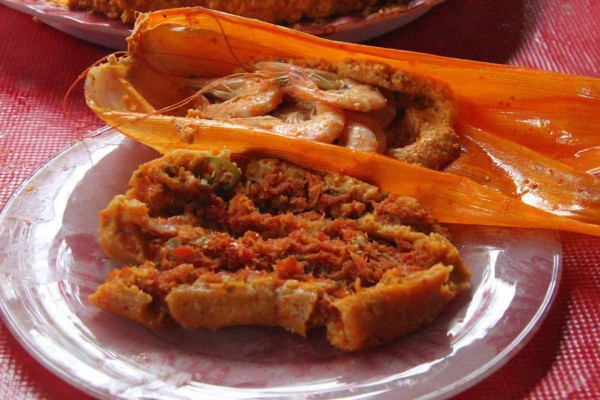 Cautivan el paladar tamales de camarón