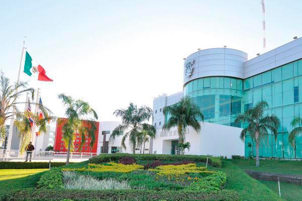 Edificio de rectoría de la Universidad Autónoma de Sinaloa.