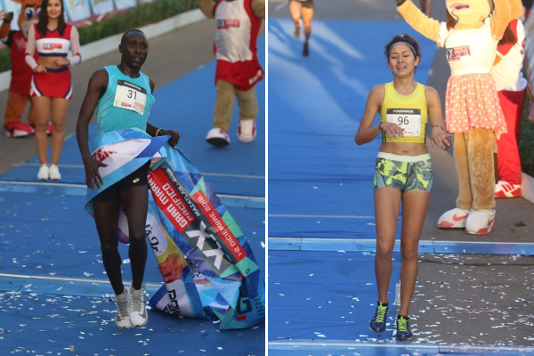 Se consagran Nyatogo y Aguilar en los 5K del Gran Maraton Pacífico 2018