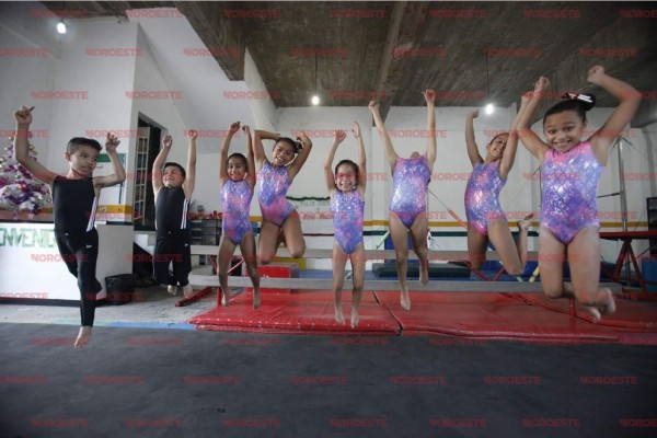 Buenos resultados han dado los gimnastas de esta escuela.