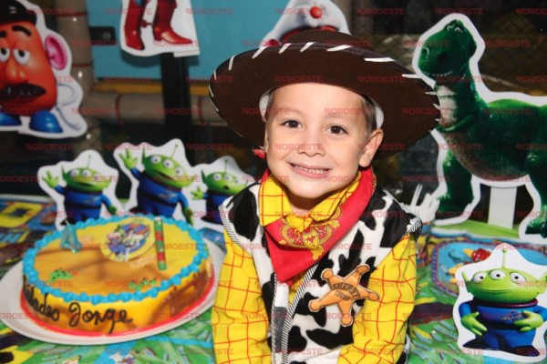 Mateo Ochoa Alcaraz es ‘Woody’ en su cumple