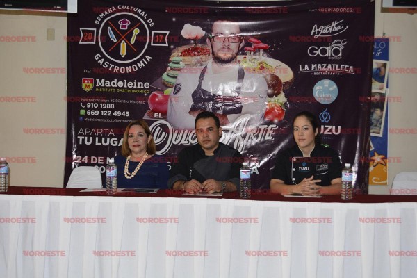 Instituto de Gastronómico Madeleine anuncian semana cultural