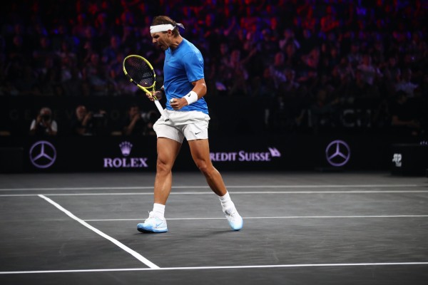 Rafael Nadal batalla contra Milos Raonic y le da la delantera al Team Europe en la Laver Cup