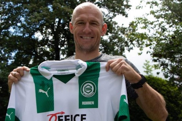 El futbolista neerlandés Arjen Robben. (Foto: Twitter, @fcgroningen)