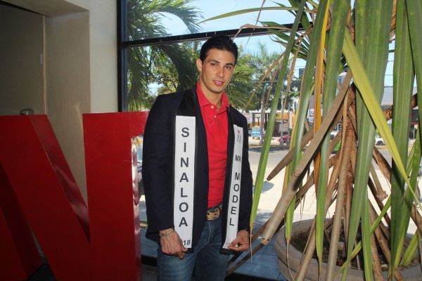 El mazatleco Mayco Velarde es Mr. Model Sinaloa 2018 y va por el primer lugar nacional