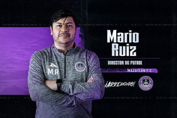 Mario Ruiz Díaz es designado director de futbol del Mazatlán FC