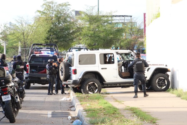 Se registra balacera en Culiacán, en el sector Tres Ríos