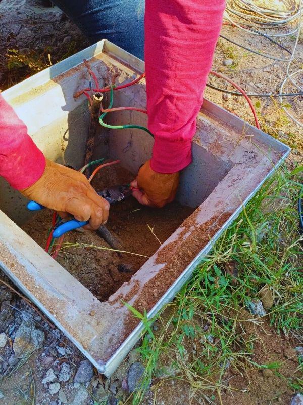 $!Realizan trabajos de mejoramiento en albergue de jornaleros de Isla del Bosque, Escuinapa