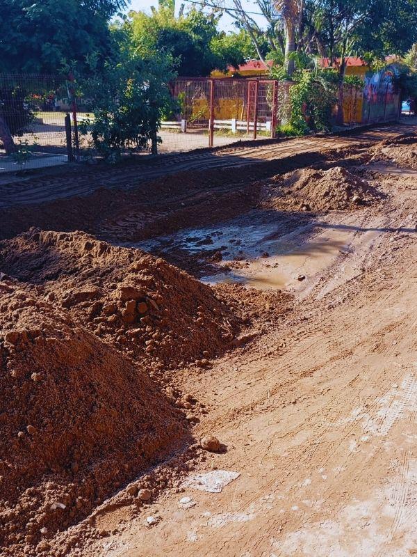 $!Realizan trabajos de mejoramiento en albergue de jornaleros de Isla del Bosque, Escuinapa