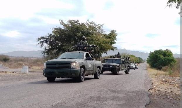 Atacan a balazos al Ejército en Lo de Clemente, al sur de Culiacán