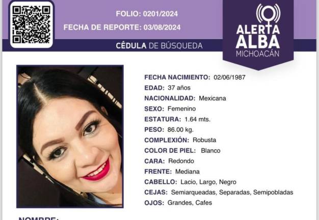 La funcionaria se dirigía a Morelia para una cita médica de su hija.