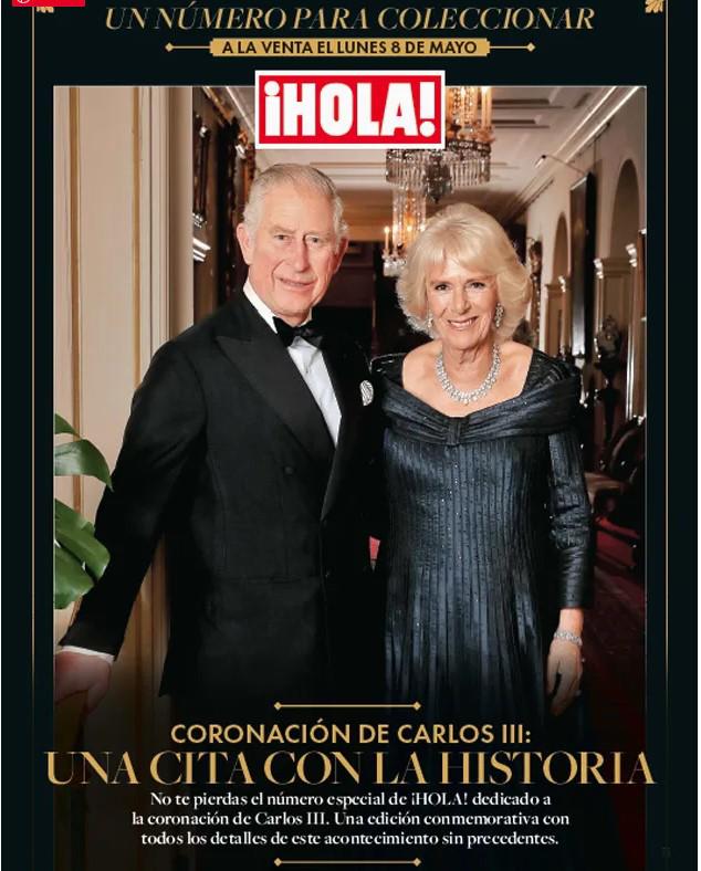 $!Adelanta revista su portada con los reyes de Inglaterra