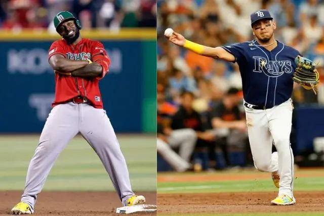 Arozarena y Paredes, nominados para el Equipo Todo MLB del 2023