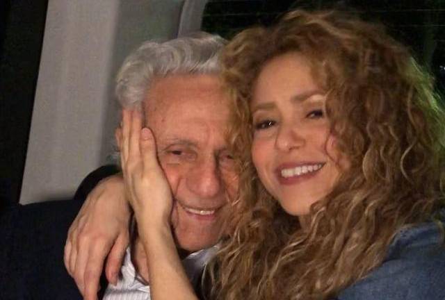 William Mebarak y Shakira.