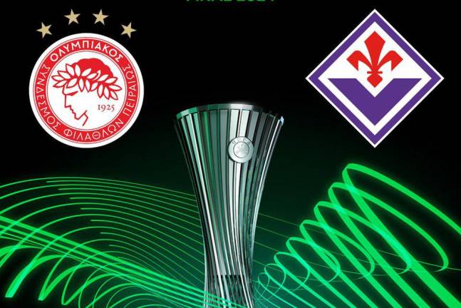 Olympiacos y Fiornetina buscarán el trofeo de campeón y el boleto para la próxima Europa League.