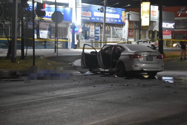 Un tiroteo en la calzada Heroico Colegio Militar de Culiacán causó la muerte de dos personas este jueves.