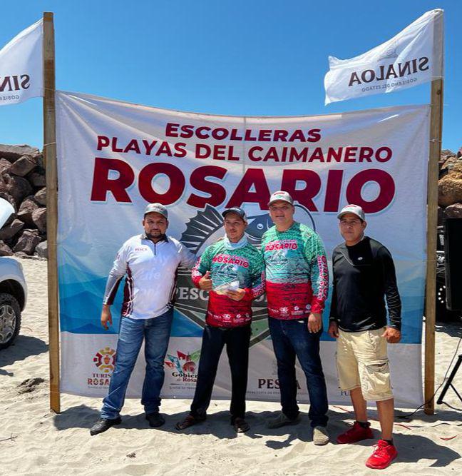 $!Mendoza atrapa premio principal en Torneo de Pesca de Orilla Rosario 2023