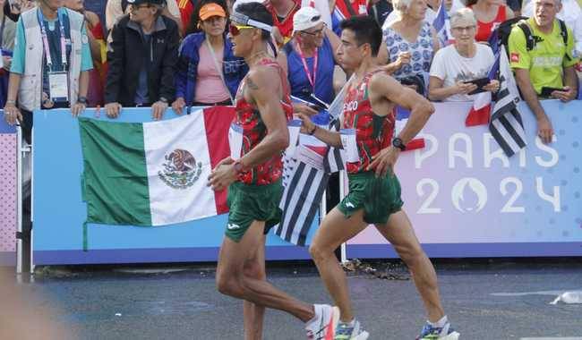 Noel Chama y Ricardo Ortiz se mantuvieron en el grupo puntero durante la competencia.