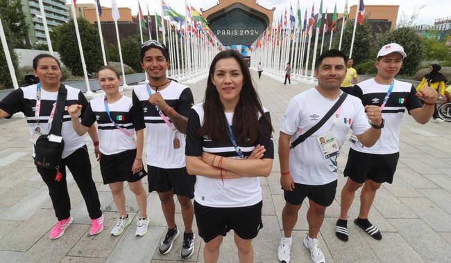 El equipo mexicano de parataekwondo, dirigido por María del Rosario Espinoza y Jannet Alegría, se declara listo para iniciar sus competencias en los Juegos Paralímpicos París 2024.