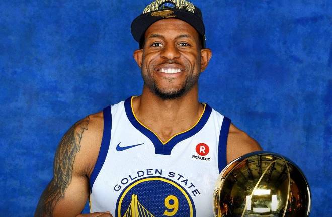 Andre Iguodala será homenajeado por los Warriors de Golden State.