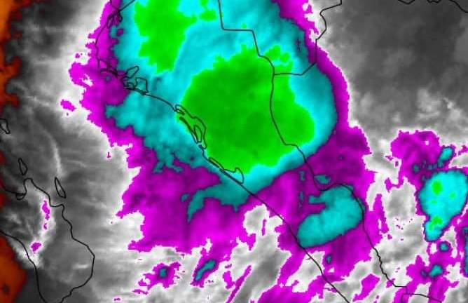 Lluvias y vientos afectarían a Culiacán y partes del centro de Sinaloa este miércoles según el último reporte del doctor Juan Espinosa Luna.