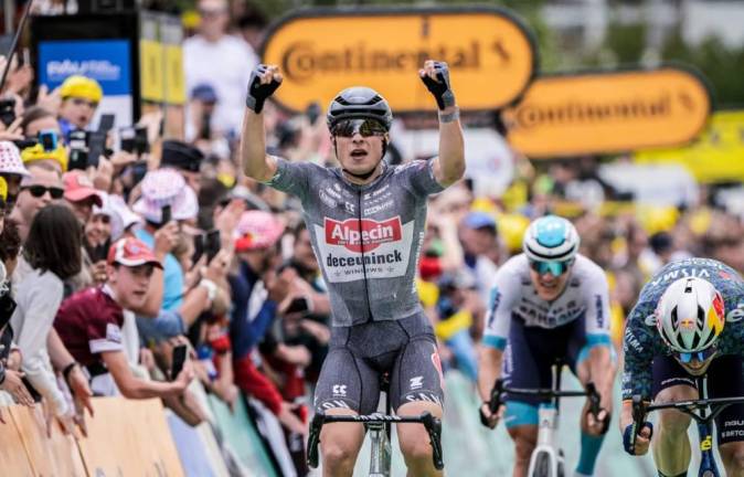 Jasper Philipsen anota su segunda victoria en este Tour de Francia.