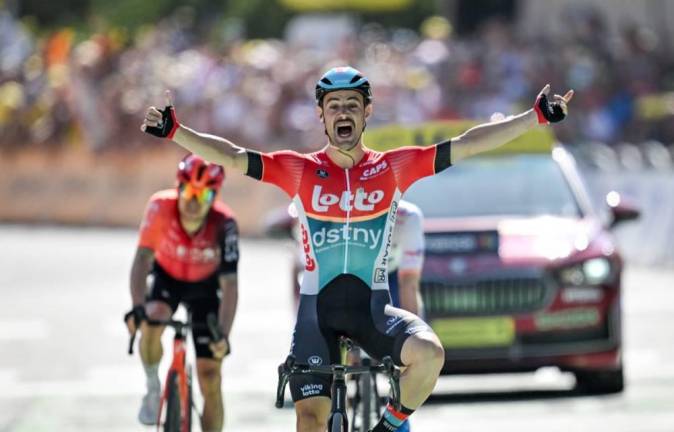 Campanada de Campenaerts en etapa 18 del Tour de Francia