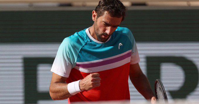 $!Marin Cilic alcanza su primera semifinal en Roland Garros