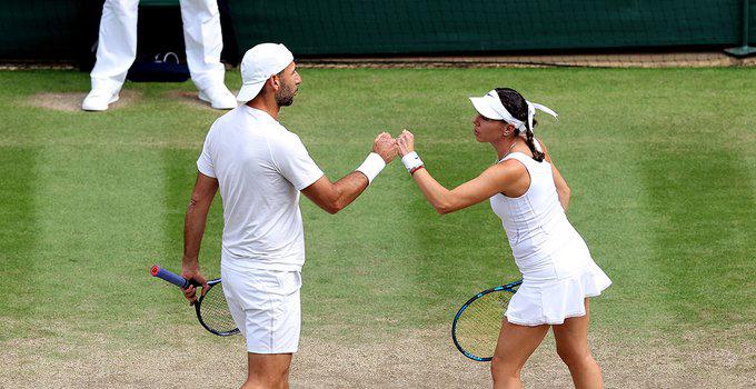 $!¡Histórico! Mexicanos Giuliana Olmos y Santiago González avanzan a la final de Wimbledon